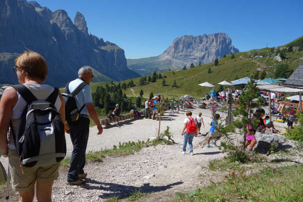 Venerdì 26 - Passo Val Gardena - Rifugio Jimmy