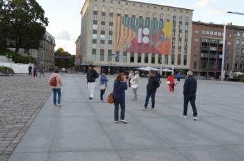 Tallin: piazza Croce della Libertà