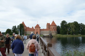 Vilnius: i dintorni, castello di Trakai